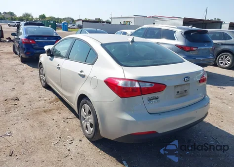 2015 Kia Forte Lx из США, поврежденный, VIN KNAFK4A66F5380226